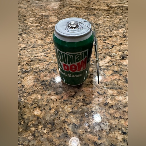 None Other - Mountain Dew Real Sugar Holiday Collectible Decoupage Ornament